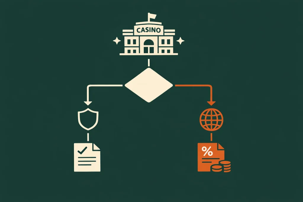Beslutsträd för skatt på casinovinster – EES-licens gör vinsten skattefri